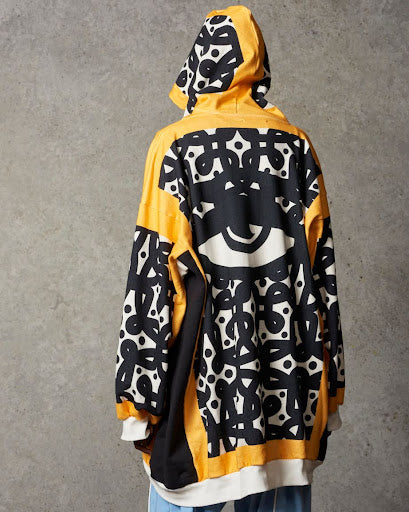 Harmony Unveiled: No Grey Area's Saree Hoodie Collection